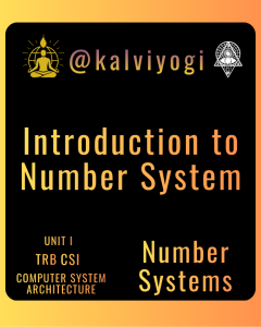 Introduction to Number System